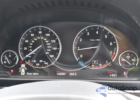 2014 BMW 535I из США, поврежденный, VIN WBA5B1C59ED483529